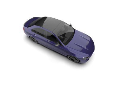 Beyaz arka planda modern bir araba. 3 Boyutlu Hazırlama