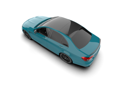 modern araba beyaz arkaplan üzerinde 3D görüntüleme