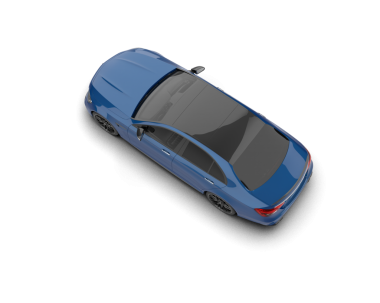 Beyaz arkaplandaki araba