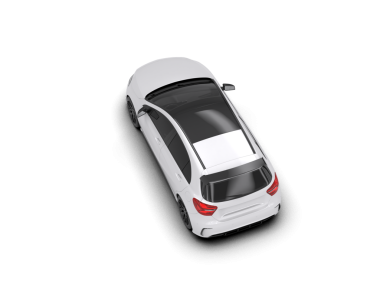 Bir arabanın 3 boyutlu çizimi - daha az siyah arkaplan üzerinde