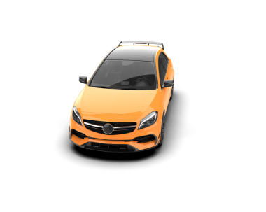 Gerçekçi bir araba. Yan görünüş. vektör