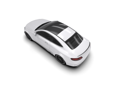 Genel bir konsepte sahip bir arabanın 3 boyutlu çizimi