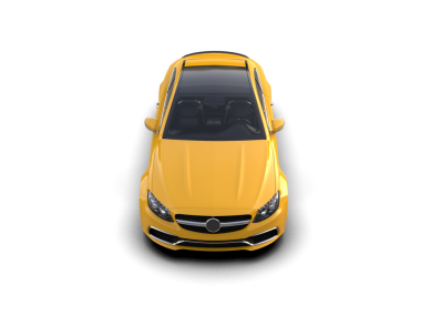 Siyah arkaplanda bir araba.