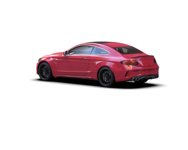 Beyaz arkaplandaki araba