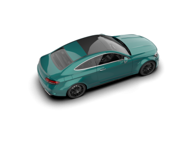 gerçekçi modern SUV araba yan görünümü