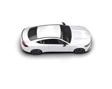 Siyah arka planı olan gerçekçi bir araba. vektör illüstrasyonu