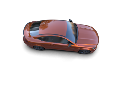 modern araba 3D görüntüleme
