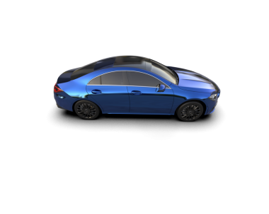 Modern araba. 3d oluşturma