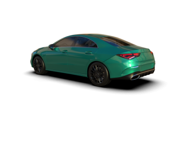 Siyah arka planda modern araba.