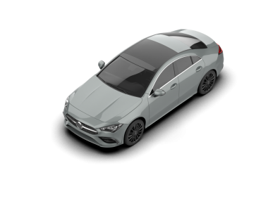 beyaz arkaplanda izole edilmiş gerçekçi araba