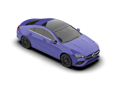 araba modern araba beyaz üzerine izole