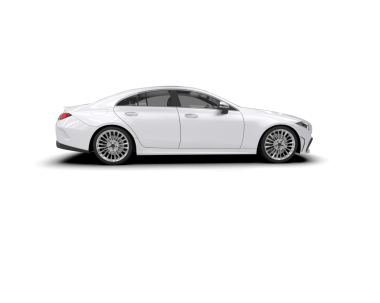 Beyaz arka planda izole edilmiş lüks spor araba.