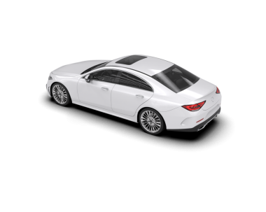 Beyaz arkaplandaki araba.