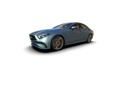 Siyah arka planda modern spor araba. 3d oluşturma