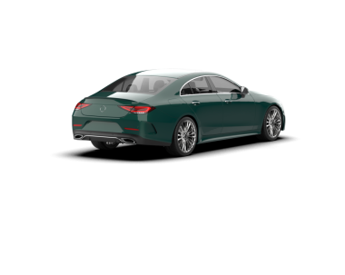 Lüks araba, arkasında modern sedan.