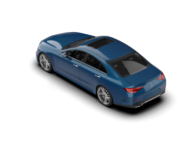 Beyaz arka plan stüdyosunda izole edilmiş lüks bir arabanın 3 boyutlu görüntüsü.