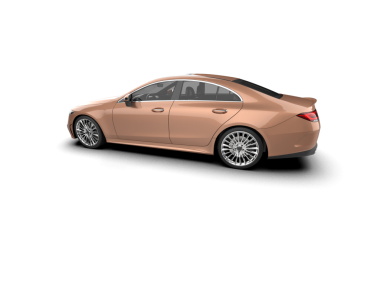 modern lüks araba beyaz arka planda izole edilmiş