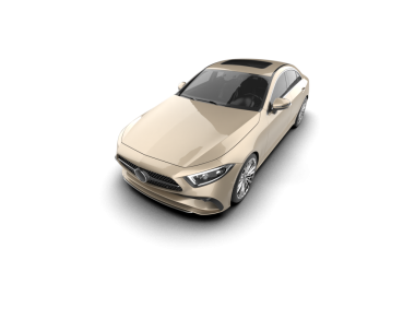 Gerçekçi bir araba. Araba manzaralı. izole vektör