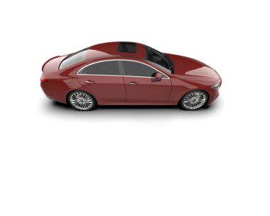 Modern araba. 3d oluşturma