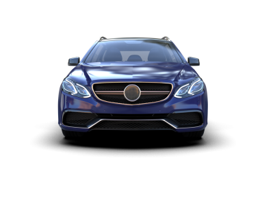 Lüks modern araba beyaz arka planda izole