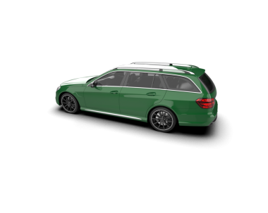 Beyaz arka plan üzerinde izole araç sedan