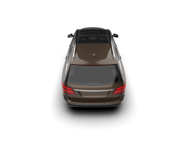 beyaz arkaplanda izole edilmiş araba 3 d illüstrasyon