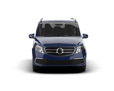 Arka planda izole edilmiş gerçekçi bir SUV aracı. 3D görüntüleme - illüstrasyon