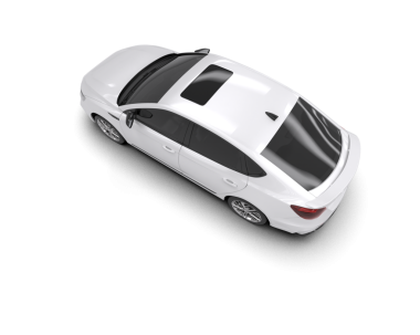 Siyah arkaplanda bir araba.