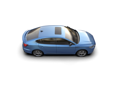 Daha az genel bir konsept arabanın 3 boyutlu çizimi