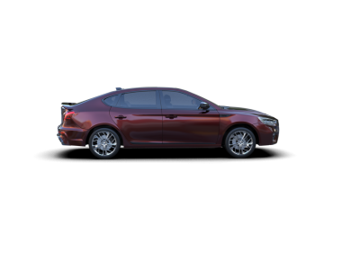 araba siyah arkaplanda izole edildi