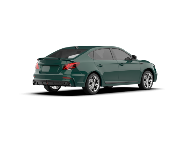 Siyah arka planda lüks, modern bir araba. 3d oluşturma