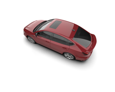 Stüdyo ortamında markasız bir SUV 'un 3 boyutlu çizimi