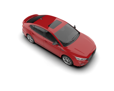 modern araba gri arkaplan üzerinde izole