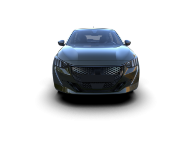 Modern araba arka planda izole edilmiş. 3D görüntüleme - illüstrasyon