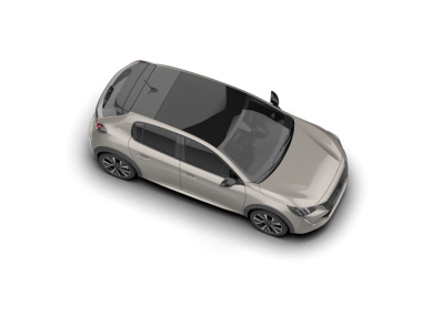 Beyaz arka planda izole edilmiş beyaz modern araba