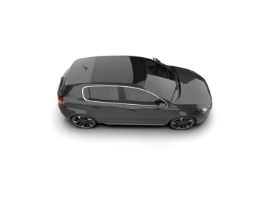 beyaz arkaplandaki modern araba 3 boyutlu görüntüleme