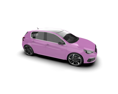 Modern araba. 3 Boyutlu Hazırlama.