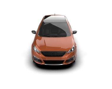 modern araba beyaz arka planda izole edilmiş, gölgesi var.