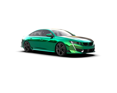 Beyaz arka planda izole edilmiş modern lüks araba 3 boyutlu görüntüleme - vektör