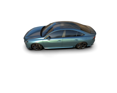 Stüdyoda daha az genel bir konsept arabanın 3 boyutlu çizimi