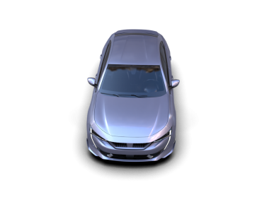 Daha az genel bir konsept arabanın 3 boyutlu çizimi