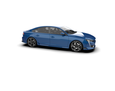 Modern araba beyaz arka planda izole edilmiş. 3d oluşturma