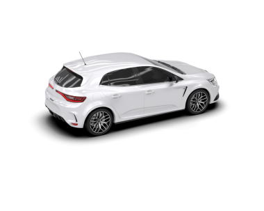 beyaz arkaplandaki araba