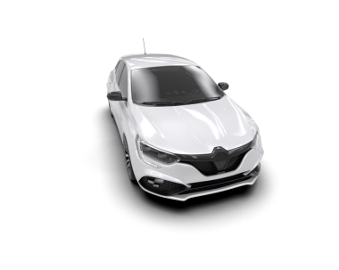 araba beyaz arkaplanda izole edildi.