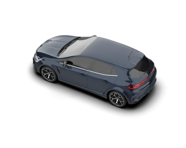 modern otomobil arka planda izole edildi