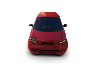 Stüdyo ortamında daha az genel bir konsept arabanın 3 boyutlu çizimi