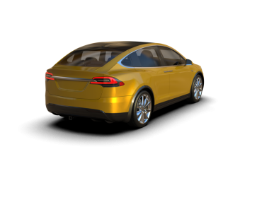 modern araba beyaz arka planda izole edilmiş