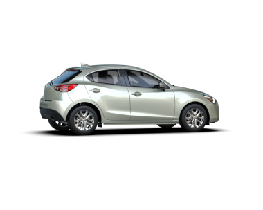 Tasarımınız için beyaz arka planı olan modern bir araba