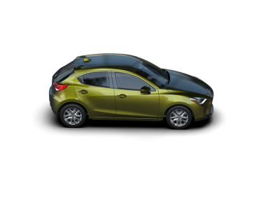 Aydınlık arka planda gölgesi olan modern araba