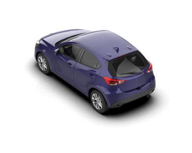 Stüdyo ortamında daha az genel bir konsept arabanın 3 boyutlu çizimi